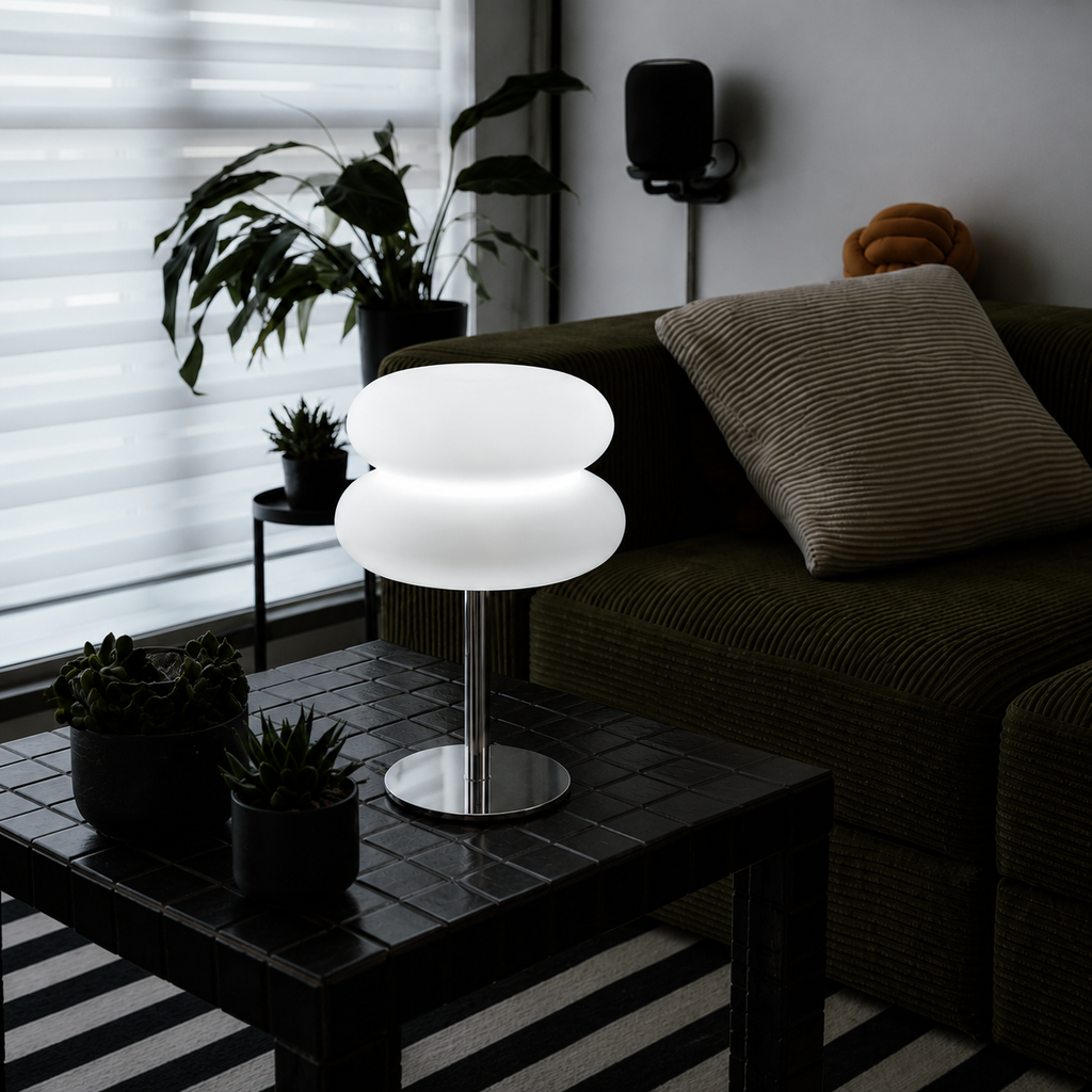 Bauhaus Chrome Lamp