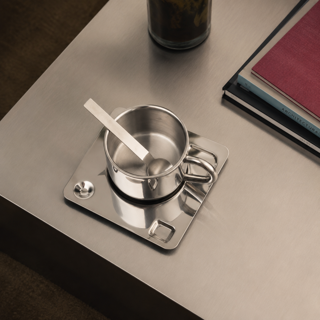 Chrome Espresso Set
