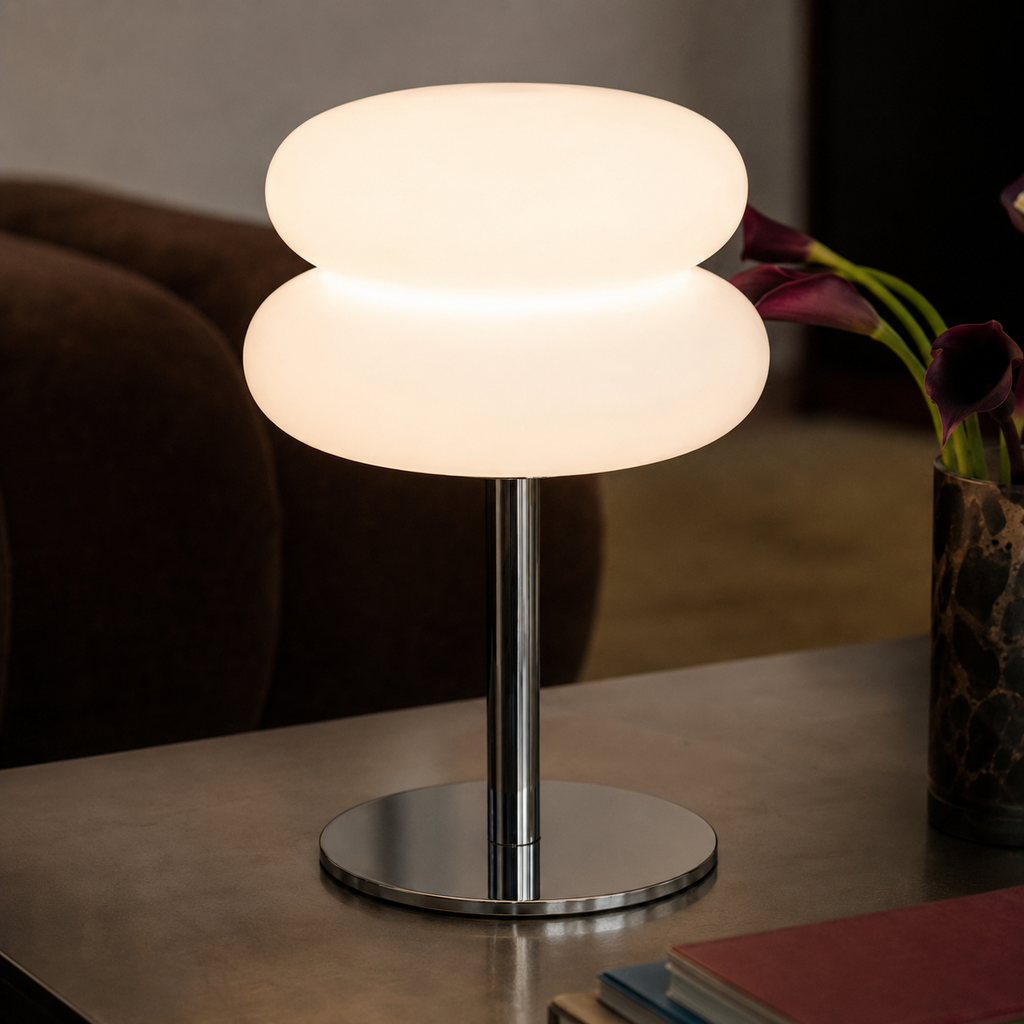 Bauhaus Chrome Lamp